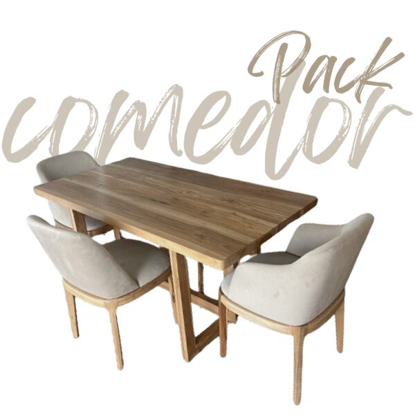 Pack Comedor moderno disponible en Jessica Waisman